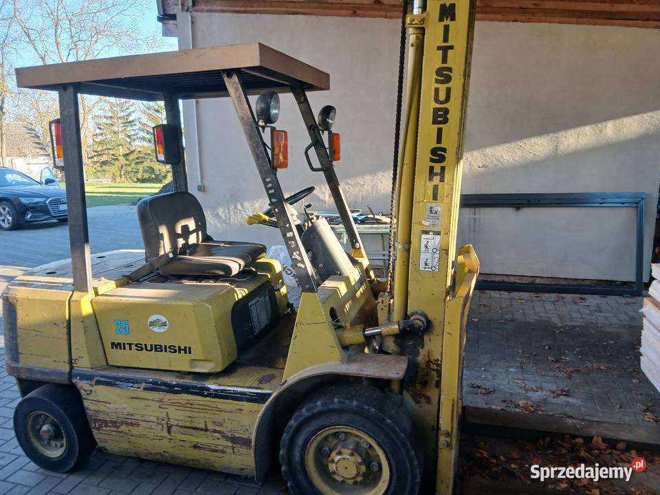 Sztaplarka Mitsubishi FG 25 T Szczecin