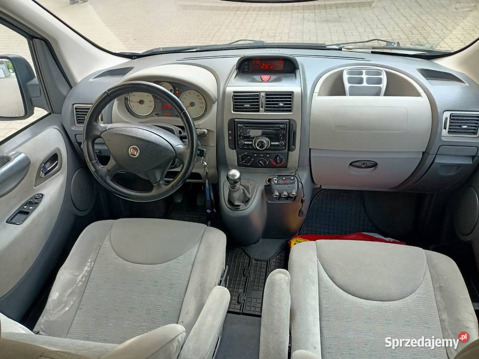 FIAT SCUDO 20d 2009 8osobowy nieuszkodzony mazowieckie Warszawa