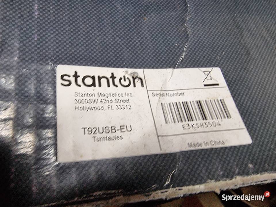 dwa gramofony stanton t92 usb nowe Chełm Śląski sprzedam