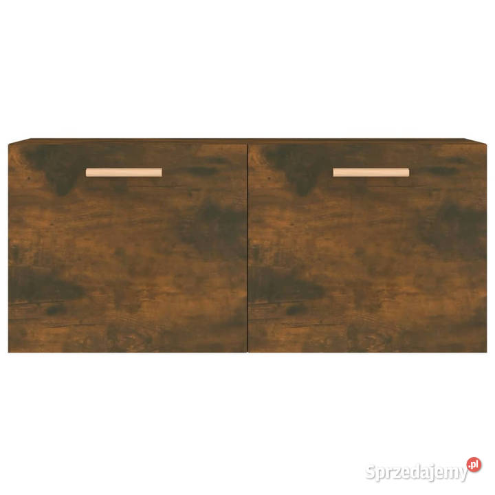 Szafka ścienna przydymiony dąb 80x35x365