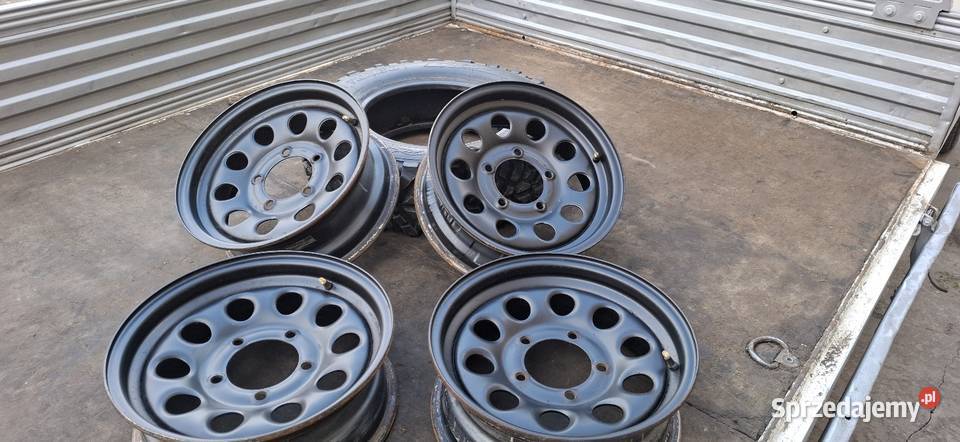 Felgi stalowe 15 OPONA TERENOWA BIEŻNIK SAHARA stalowe Samochodowe Budzów
