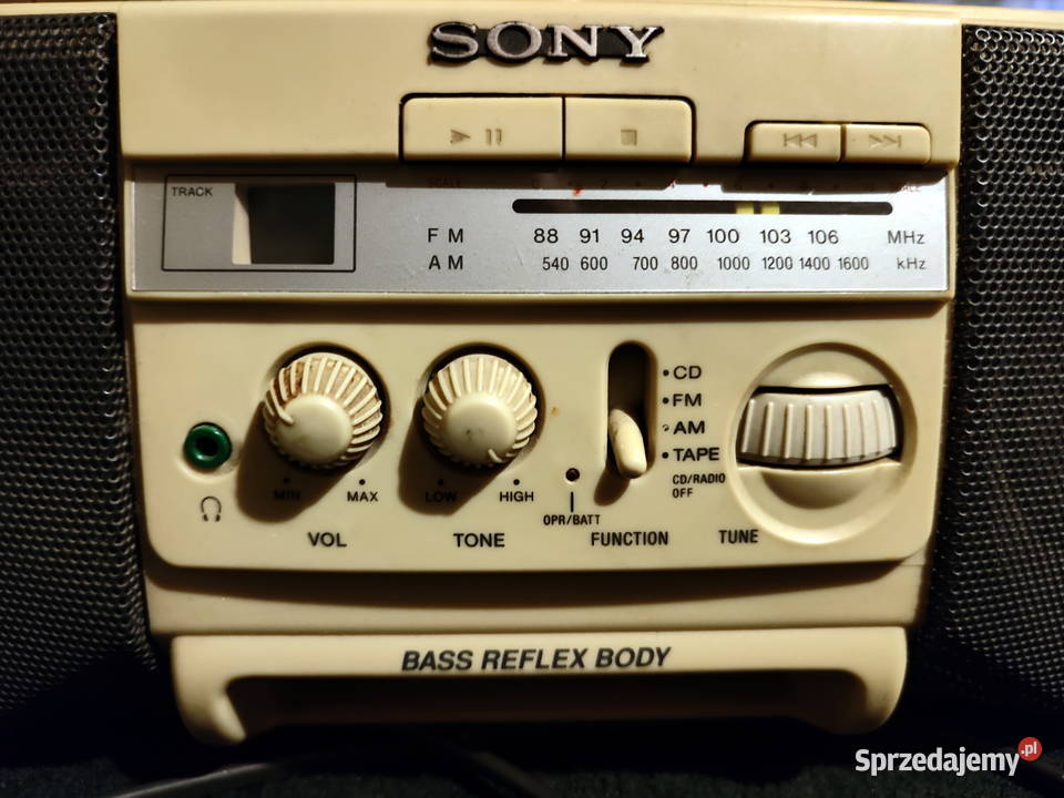 Sony CFDV10 CD Radio CassetteCorder Lublin
