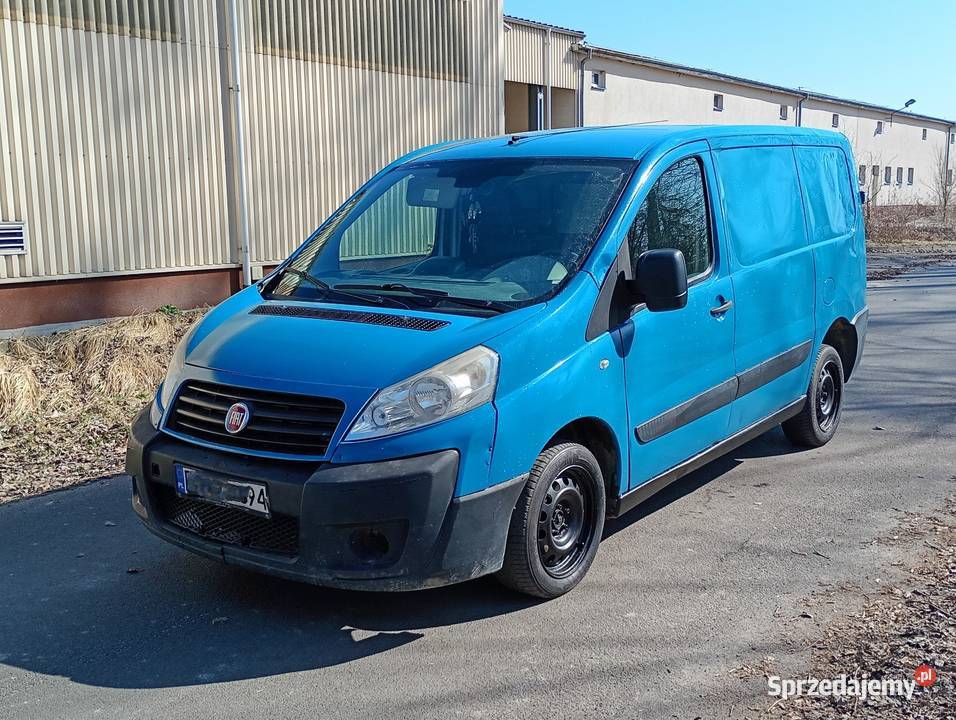 Fiat Scudo 16 HDI 2009r 3 osobowy Hak 354000km Hrubieszów