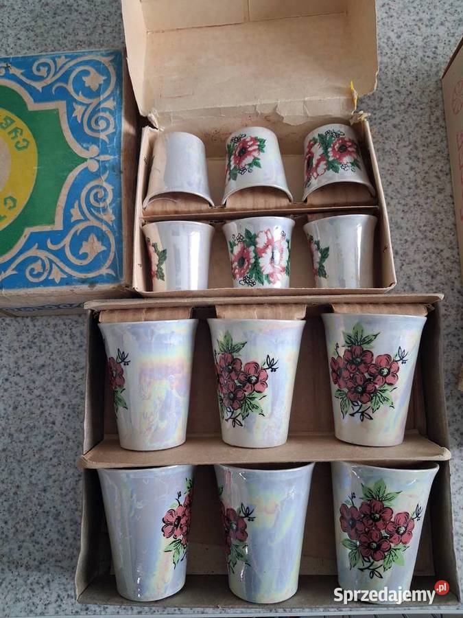 Zestaw radzieckiej porcelany Warszawa