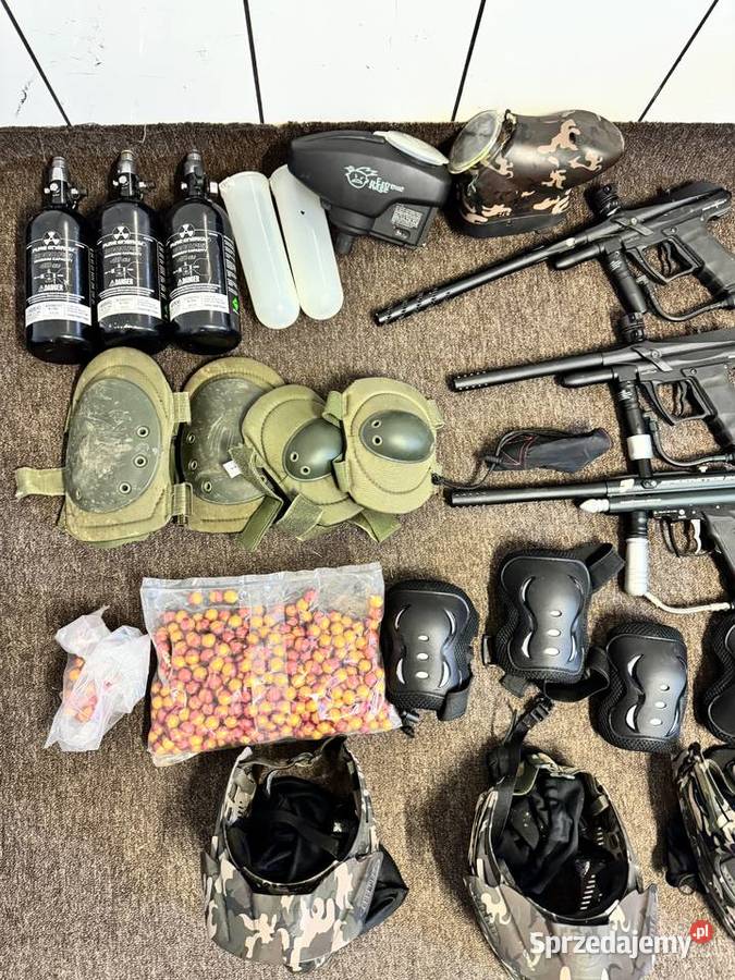 paintball marker butla co2 loader faty maski Stare Boryszewo