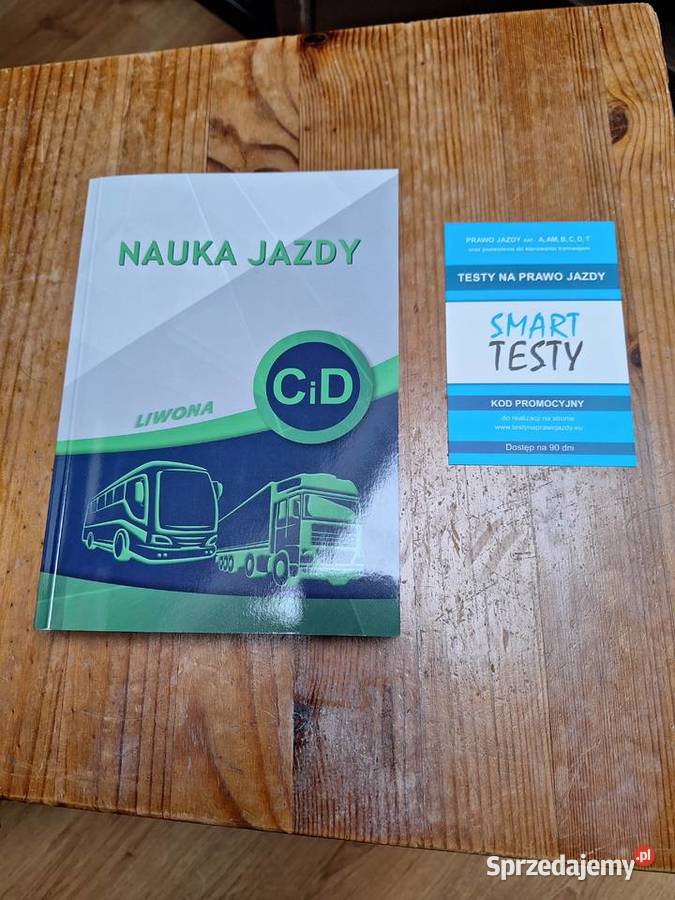 NAUKA JAZDY KAT C CE D 2026 Podręcznik Kierowca Pozostałe Warszawa