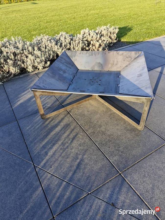 palenisko ogrodowe 4MM składane 80x80 duże Kielce