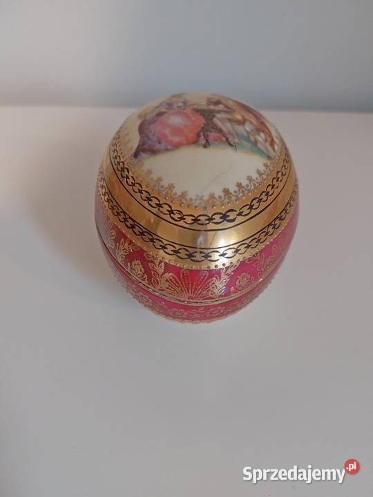 szkatułka na biżuterię ozdoba porcelana Poznań