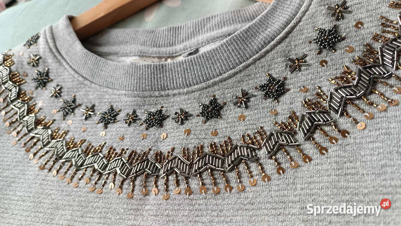 Bluza z cekinami i koralikami NEXT mazowieckie Warszawa sprzedam