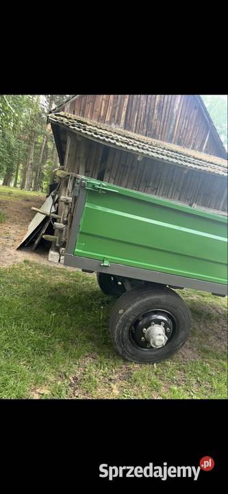 Przyczepa kiprujaca świętokrzyskie Gościencin