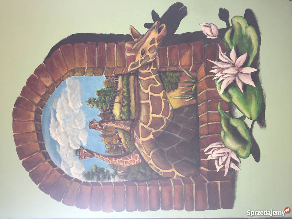 Murale Dekoracyjne malowanie ścian Obrazy Rękodzieło Warszawa