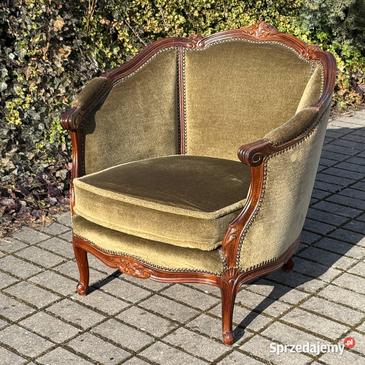 ARTexpert Fotel w stylu Ludwika XV Rococo Dobrzany