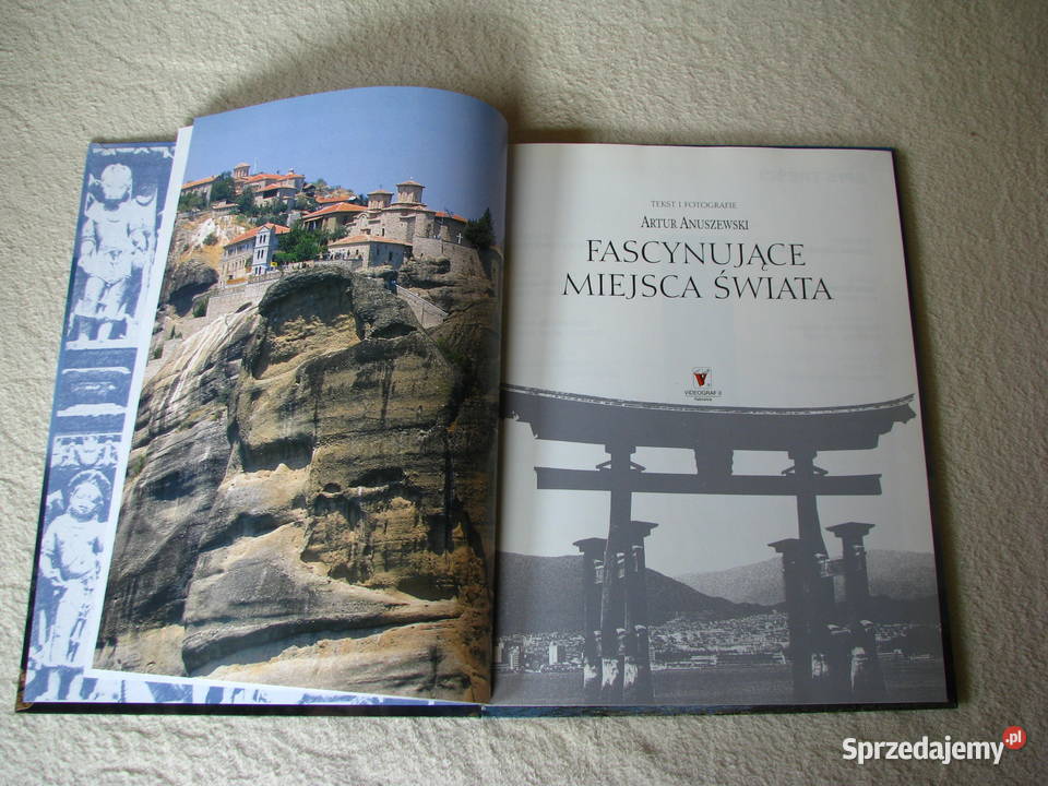 Fascynujące miejsca świata Artur Anuszewski sztuka i architektura Brzegi sprzedam