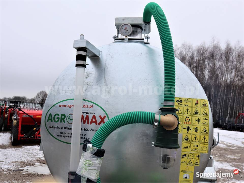 Wóz asenizacyjny beczkowóz 5000L szambiarka Płock