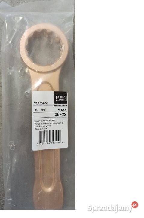 Klucz oczkowy do pobijania metryczny nieiskrzący Lublin