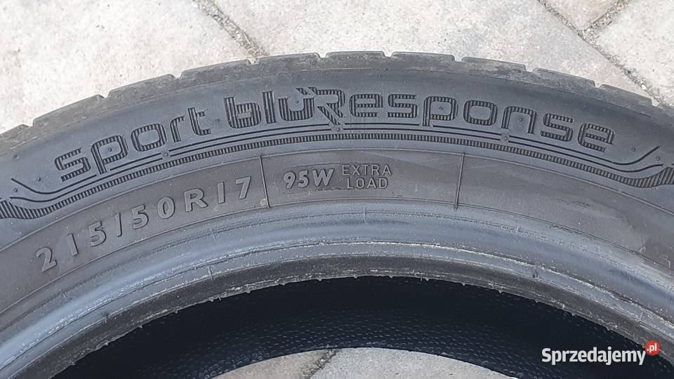 Opony letnie 21550 R17 2x Dunlop 2x Uniroyal Łomianki