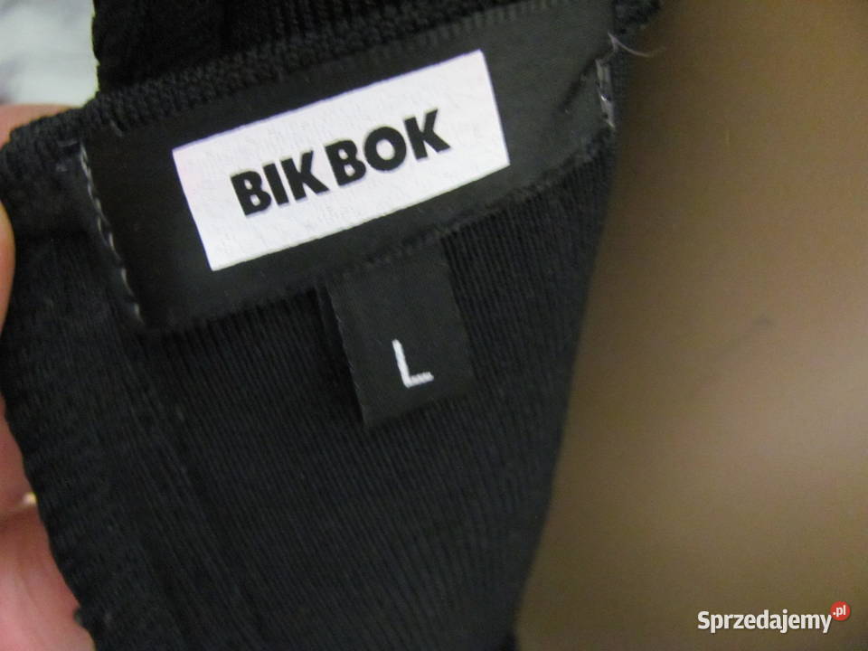 sukienka bikbok dress bandage black Bez wzoru Zamość sprzedam