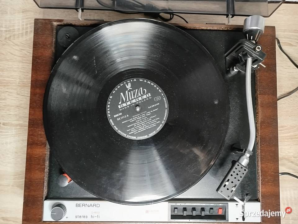 Gramofon Unitra Fonica G603fs Bernard Stereo