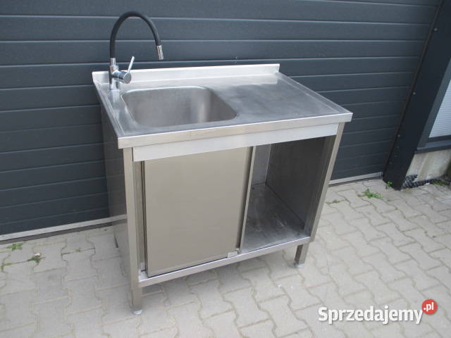 Zlew Gastronomiczny 1 Komorowy Drzwi Suwane Gastronomia Ostrów Wielkopolski