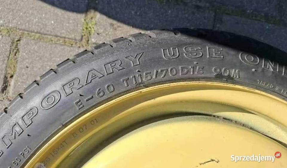Koło Zapasowe Dojazdówka Mazda 3 BK5 6 323 Koła dojazdowe Sztum
