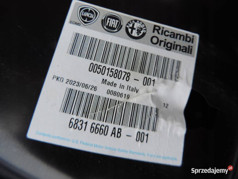 fiat ducato boxer jumper lift 14 maska nowa oryg