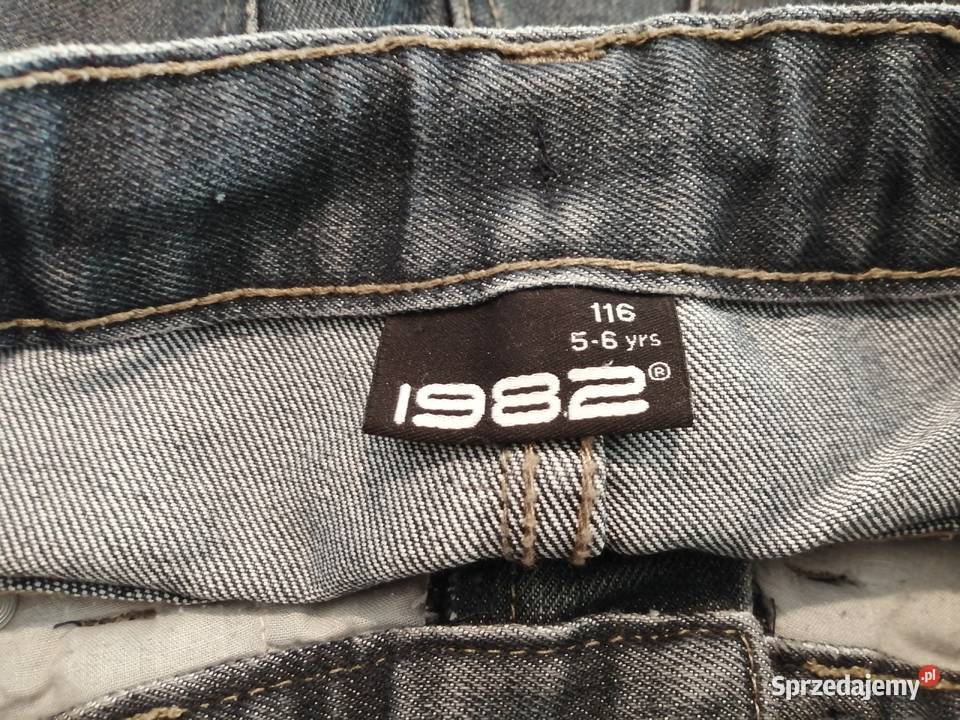 Spodnie dżinsy niebieskie 116 Takko Fashion Rozmiar 116 Czeladź