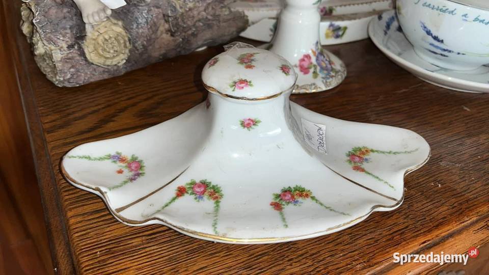 Kałamarz Syg Dresden Biała porcelana z pomorskie sprzedam