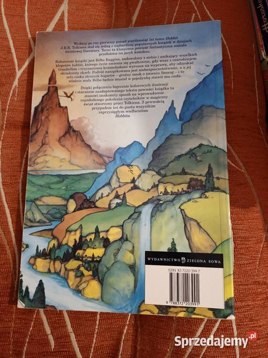 Hobbit J R R Tolkien komiks ilustracje David