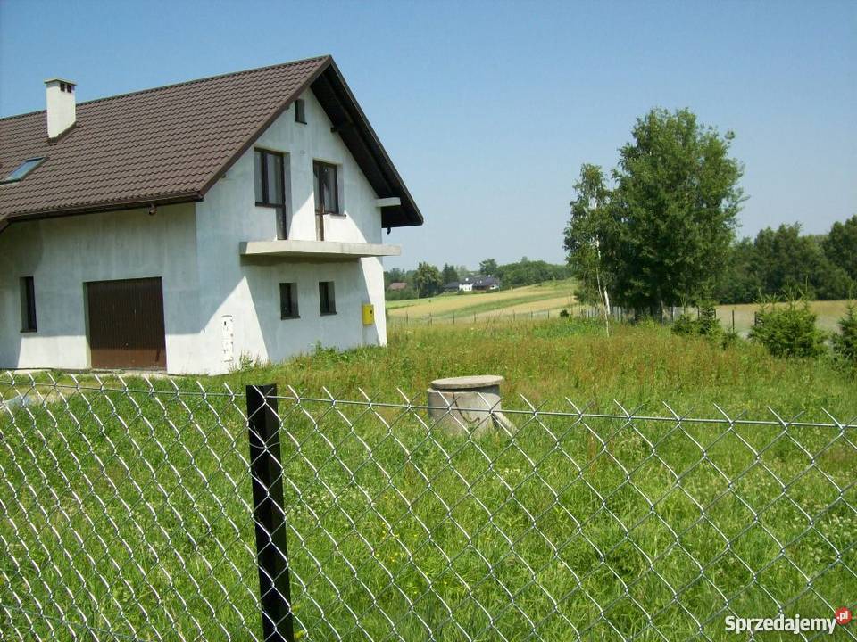 Dom jednorodzinny z garażem Wola Rafałowska garaż podkarpackie Wola Rafałowska