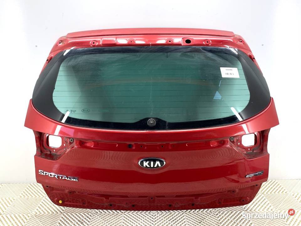 KLAPA TYŁ KIA SPORTAGE IV SUV True Red TYLNA Klapy bagażnika