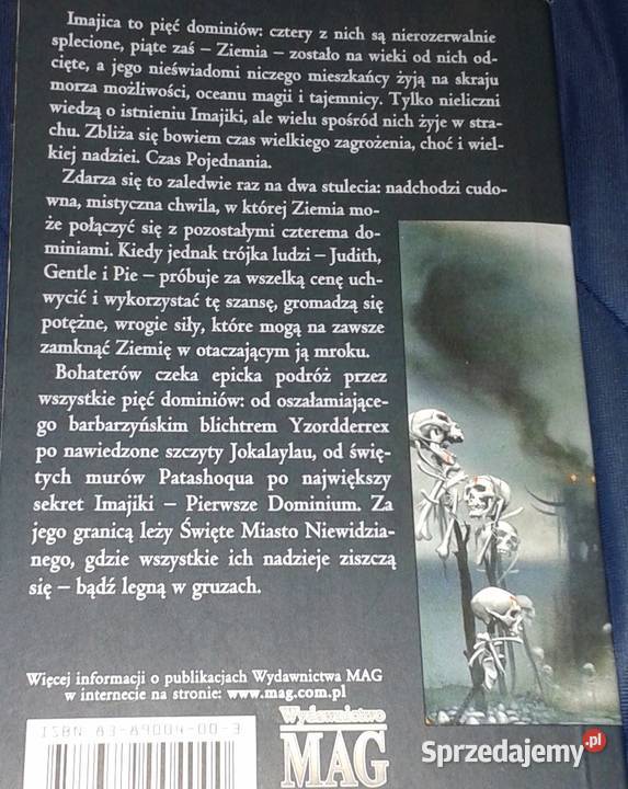 Piąte Dominium Clive Barker lubelskie Chełm