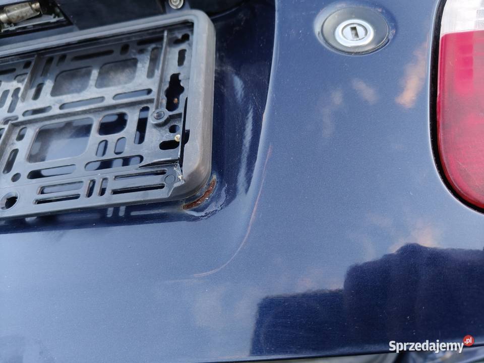 Bmw e46 sedan tylna klapa orientblau metallic osobowe Aleksandrów Łódzki