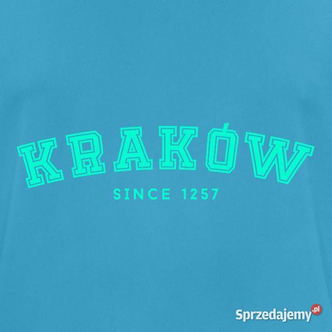 Koszulka męska oddychająca KRAKÓW Since 1257 Kraków sprzedam