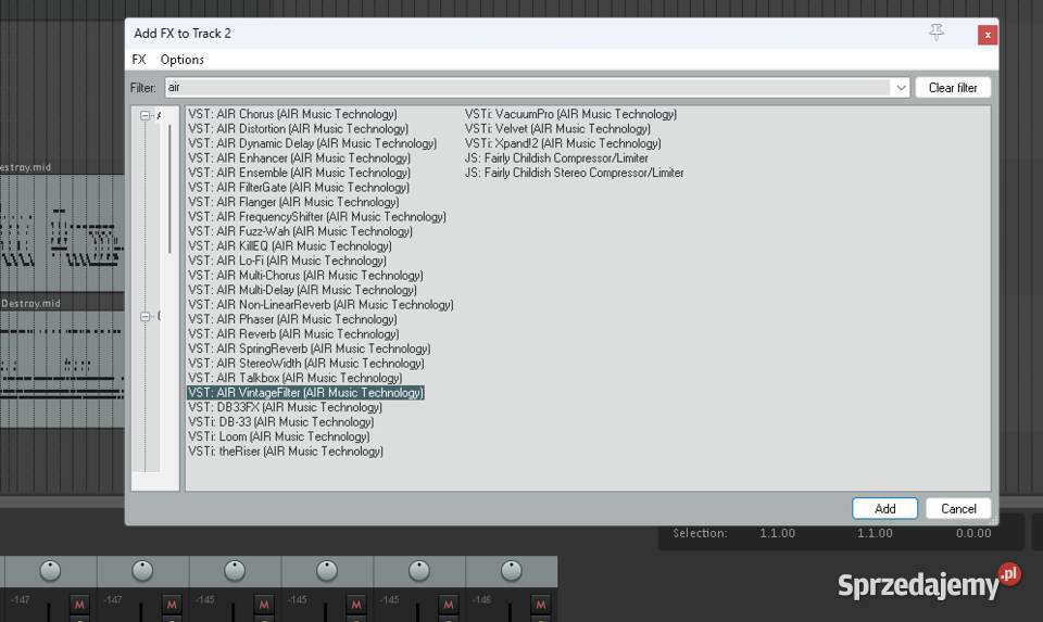 pluginy wtyczki vst aax mac os windows Kleosin