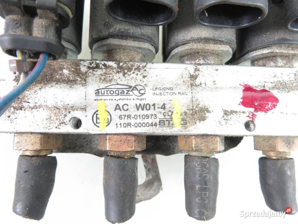 LISTWA WTRYSKOWA LPG STAG ACW014 67R010973 Listwy wtryskowe