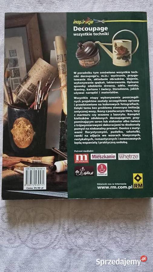 Techniki Decoupage śląskie Gliwice sprzedam