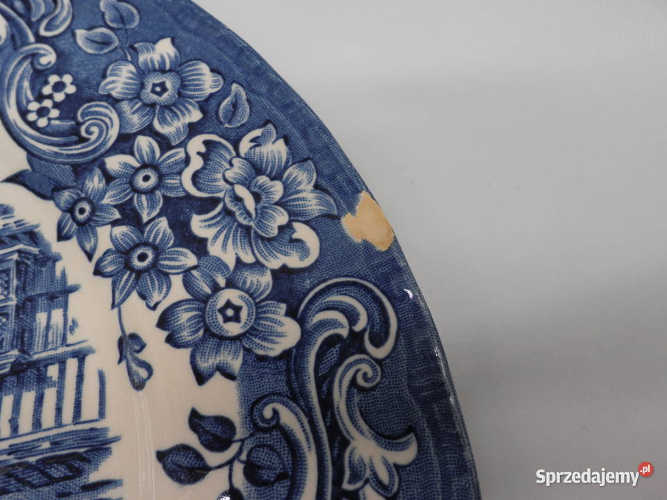 Angielskie dwa talerze Royal Tudor Ware 17th Raszków
