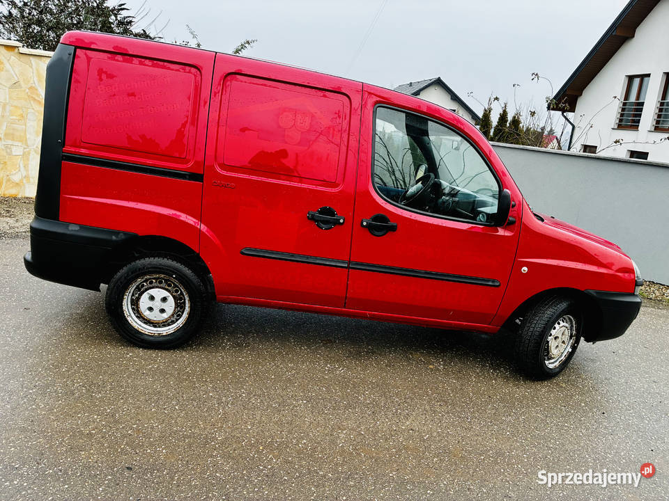 Fiat Doblo 16 Benzyna bezwypadkowy zadbany niski Fiat Pielgrzymowice