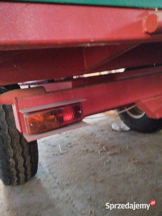 Przyczepa wywrotka 1 osiowa gomar