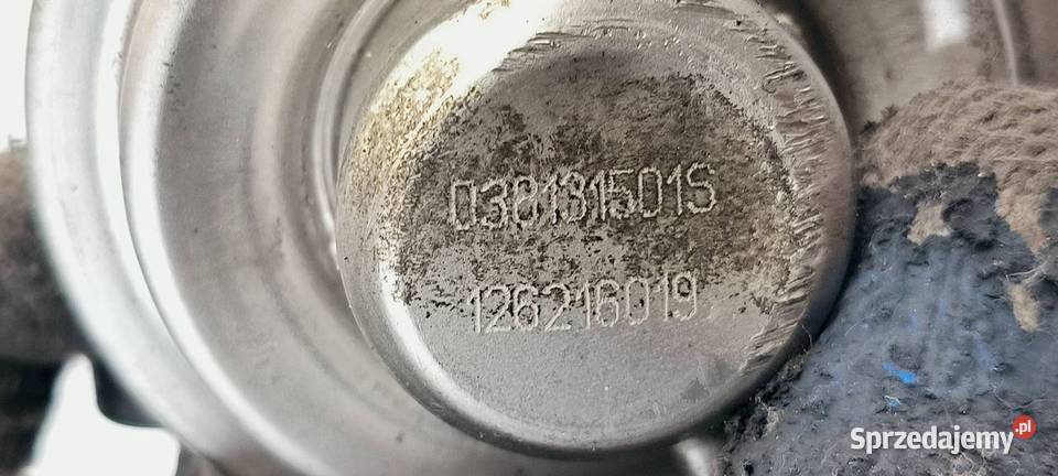 ZAWÓR EGR AUDI A3 8L 038129637D kujawsko-pomorskie Lipno