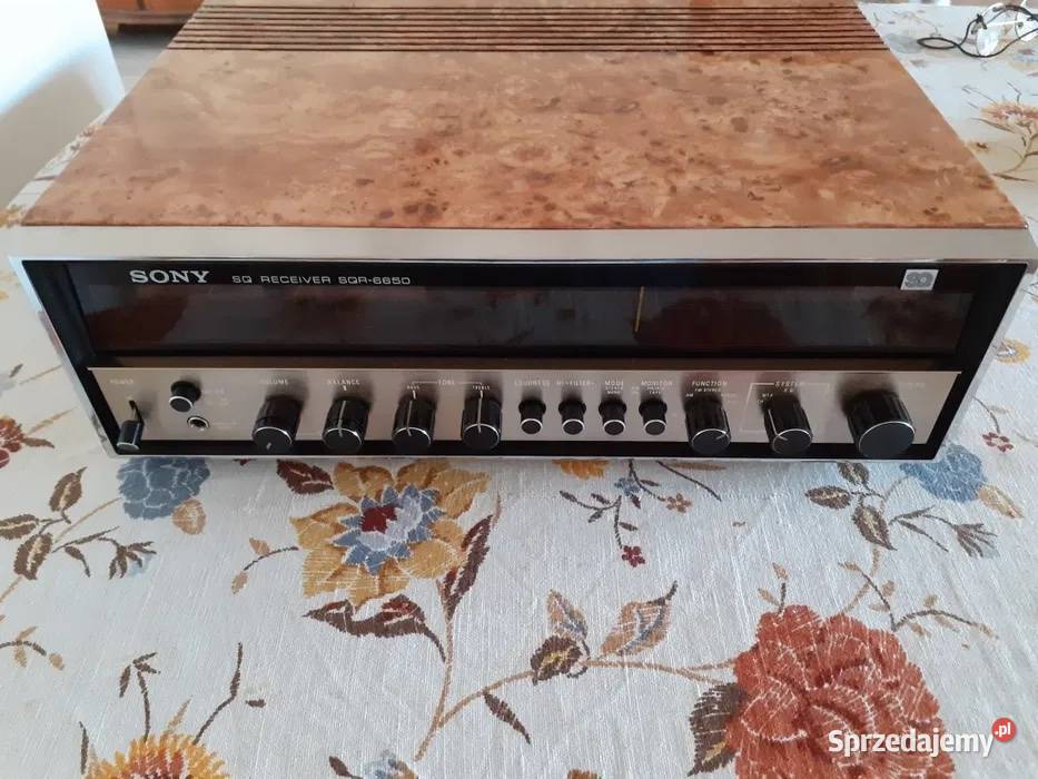Sony SQR 6650 unikat kolekcjonerski amplituner Owińska