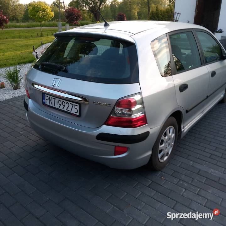 Honda Civic 7 14 Benz90 wielkopolskie Boruja Nowa