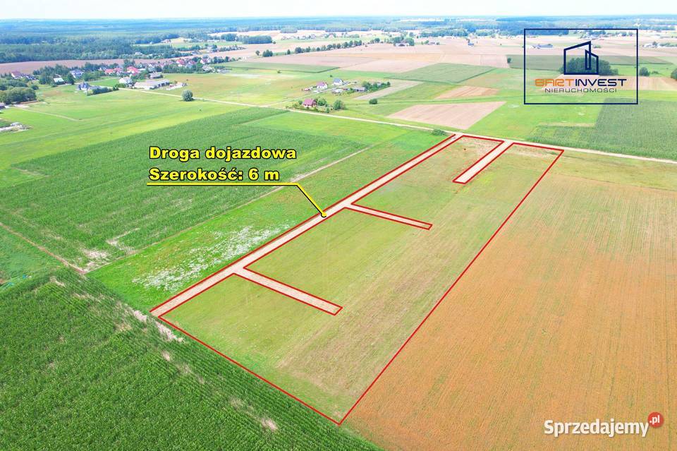 Działki budowlane z MPZP w świetnej lokalizacji Zatory