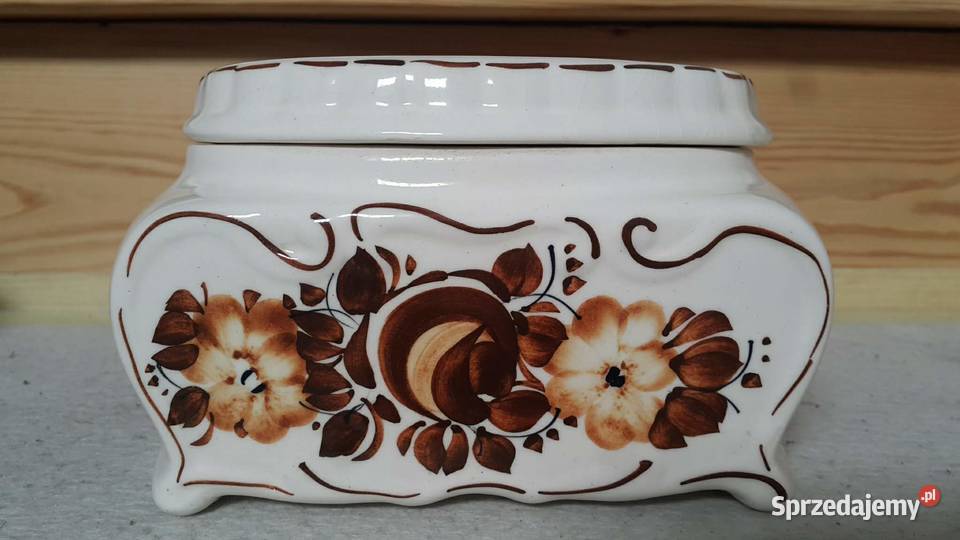 Skrzynka fajans Włocławek Wrocław sprzedam