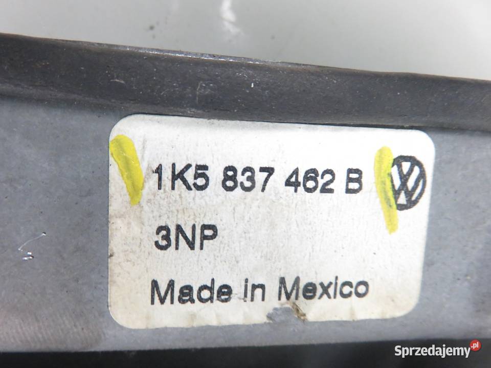 PODNOŚNIK SZYBY PRAWY PRZEDNI VW JETTA III