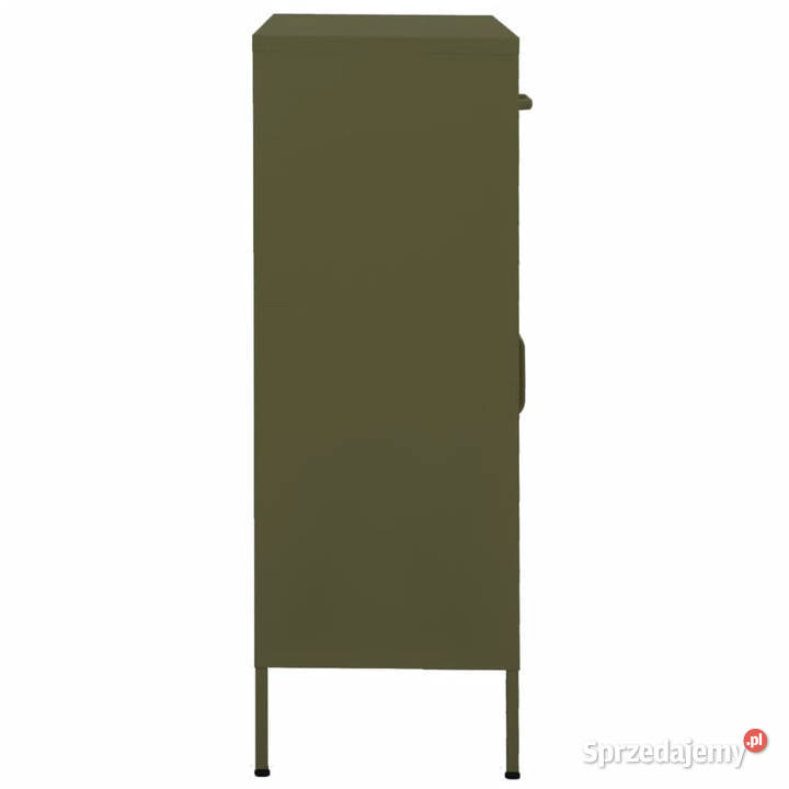Szafka oliwkowozielona 80x35x1015 stalowa mazowieckie Warszawa