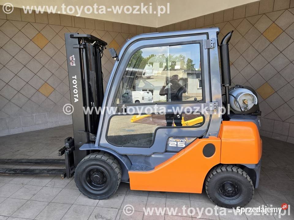 Wózek Widłowy TOYOTA 8FG25 Kabina wolny skok Wózki widłowe Mysłowice sprzedam