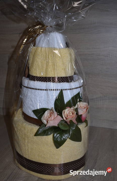 Tort z ręczników lubelskie Ryki