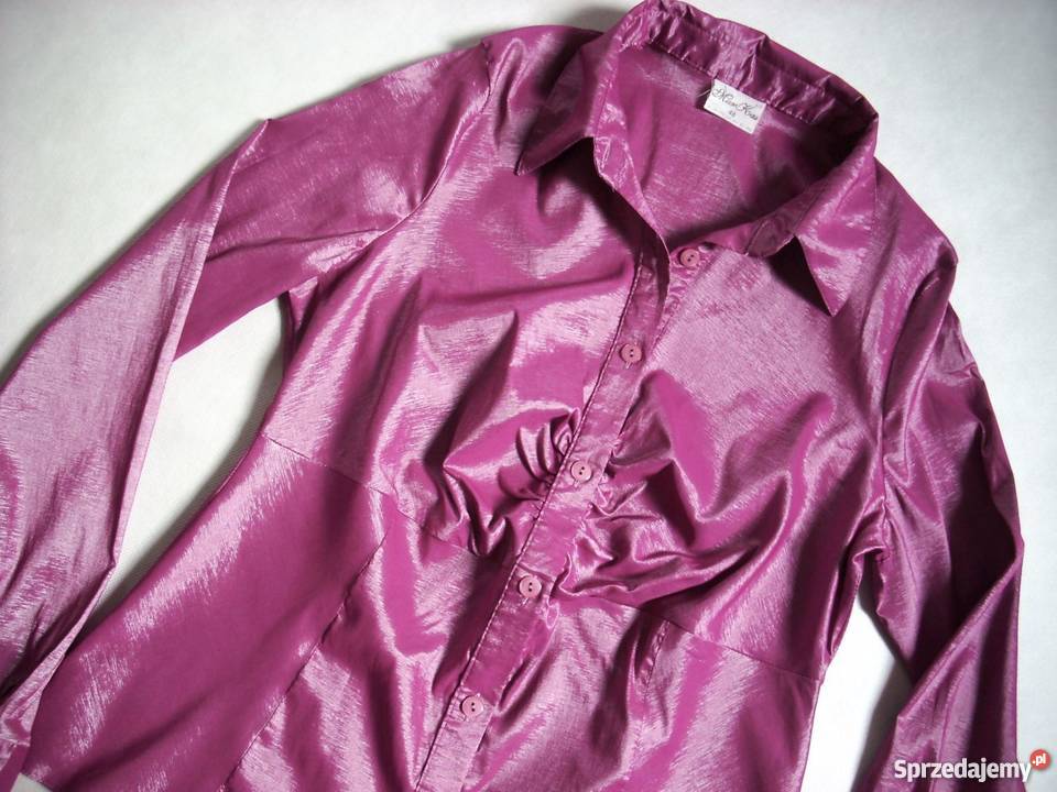 Elegancka Koszula Fuksjaj Nowa 42 44 Nowy Sącz