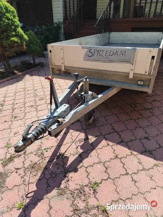 Przyczepka dwuosiowa aluminiowa 2 T Węgrów